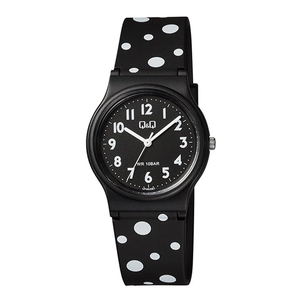 Reloj de pulsera con correa de Resina Negro con esfera de color Negro con estilo Fashion resistencia al agua de 100metros